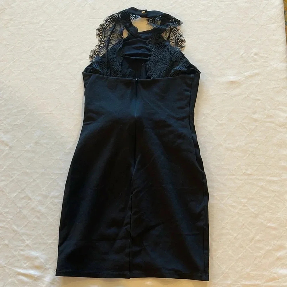 Lulus Endlessly Alluring Lace Sleeveless Bodycon … - image 5